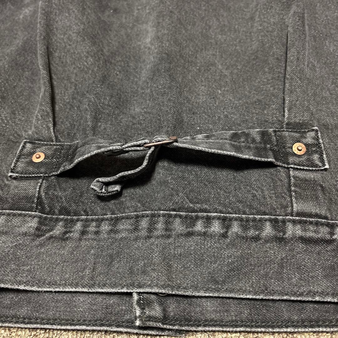 Levi's PREMIUM デニムジャケット ブラックデニム　S