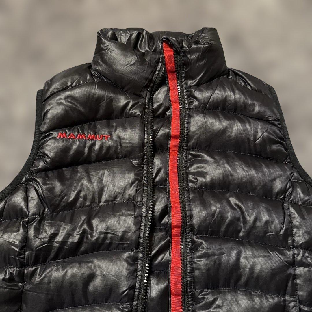 マムート　MAMMUT ブラック ダウンベスト 750+