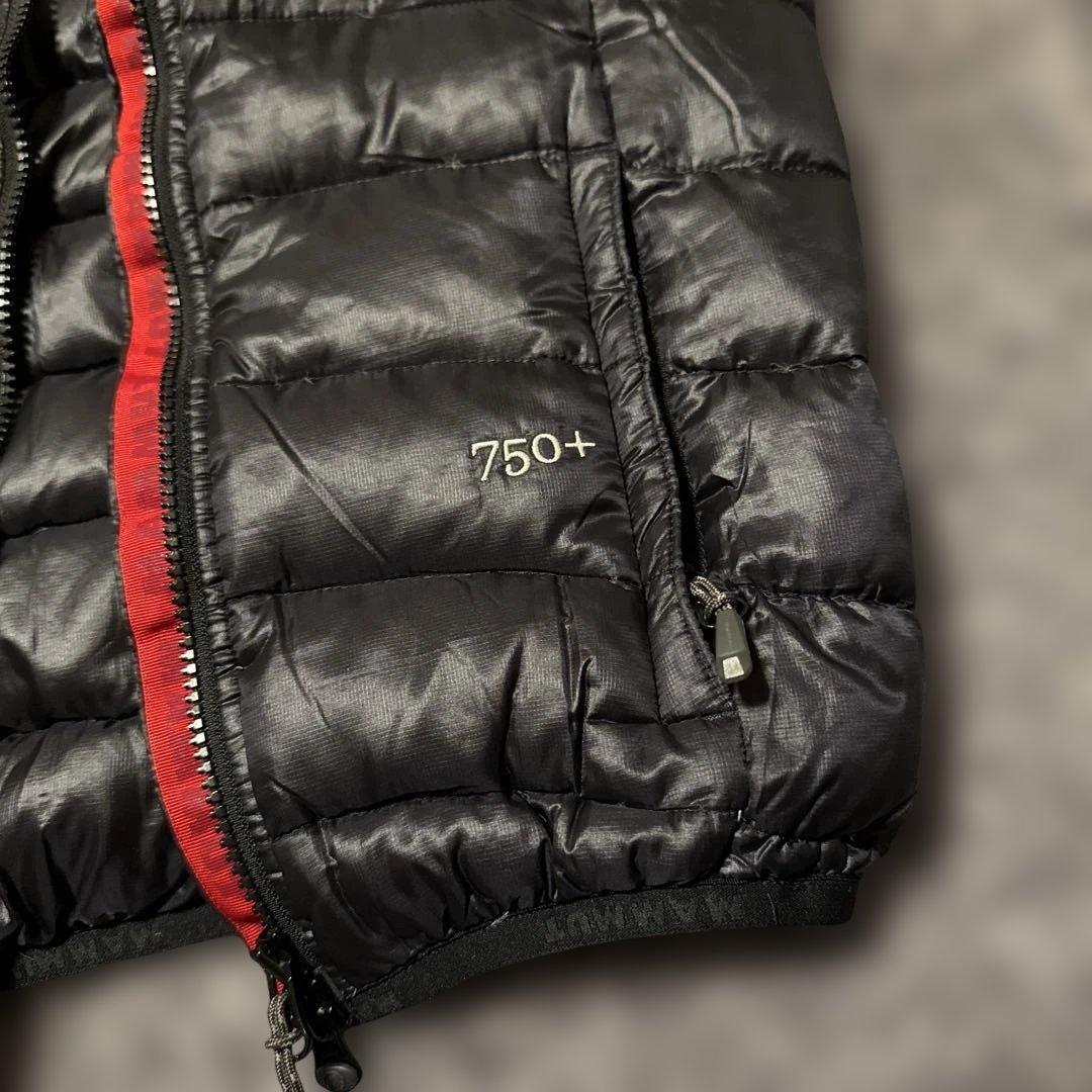 マムート　MAMMUT ブラック ダウンベスト 750+