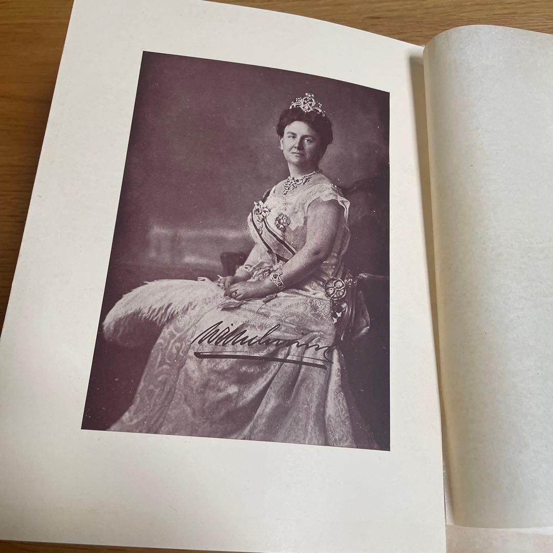 洋書　ウィルヘルミナ女王　思想書　インテリア　コレクション