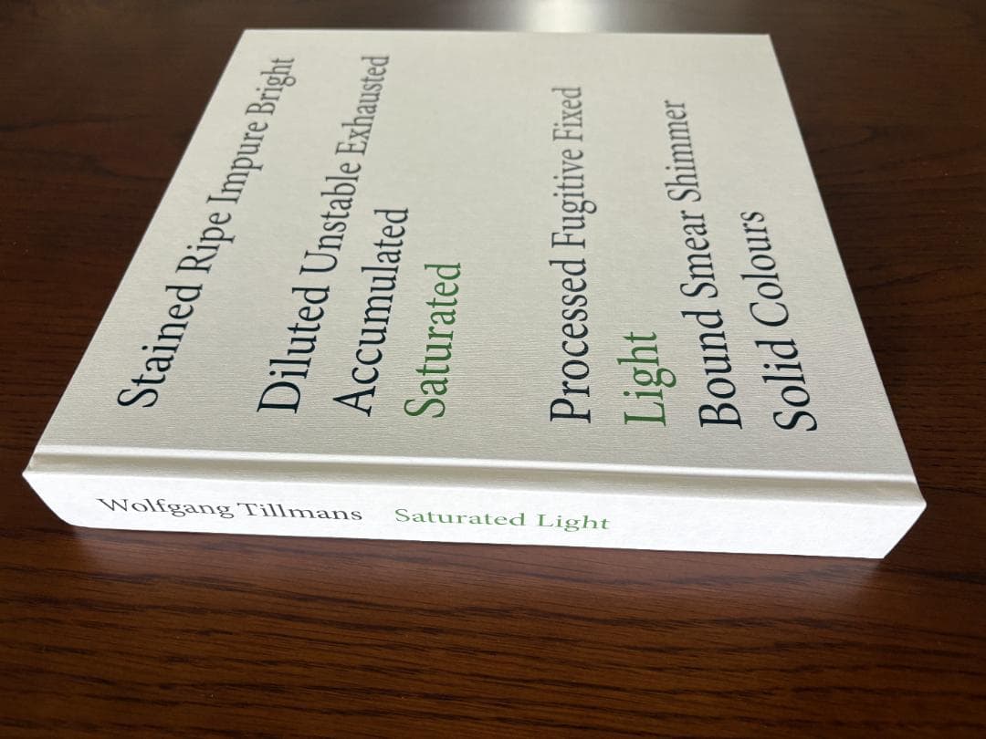 Wolfgang Tillmans Saturated Light ティルマンス