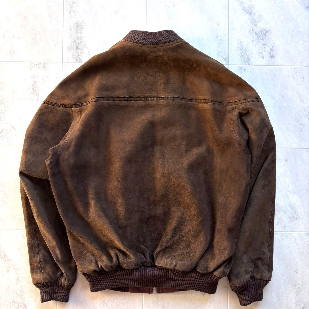 【Vintage】マックレガー ラムレザー ダービージャケット XL 短丈