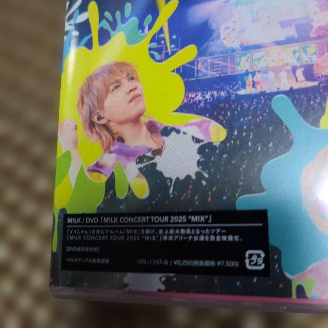 M!LK/CONCERT TOUR 2025「M!X」新品未開封　通常盤 DVD