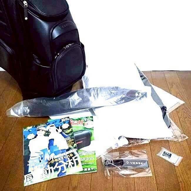 VESSEL GOLF ☆ベゼル キャディバック 限定 高級 正規品 送料無料