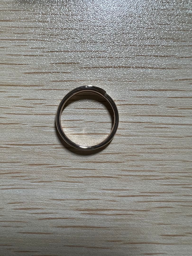 STAR JEWELRY K10リング DIAMOND WAVE RING 7号
