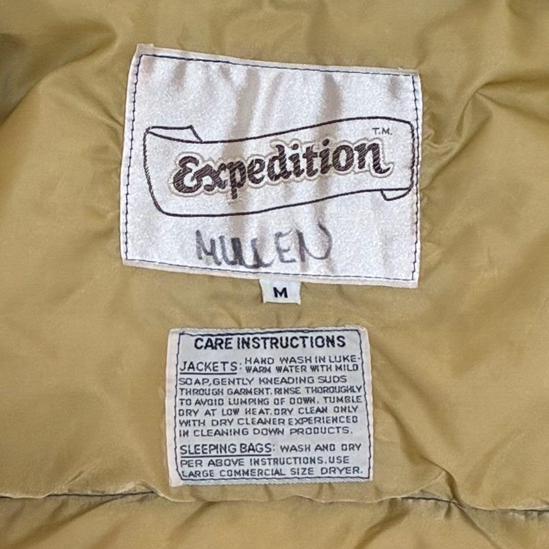 じ*ん様 80s Expedition エクスペディション US古着 ダウンベス