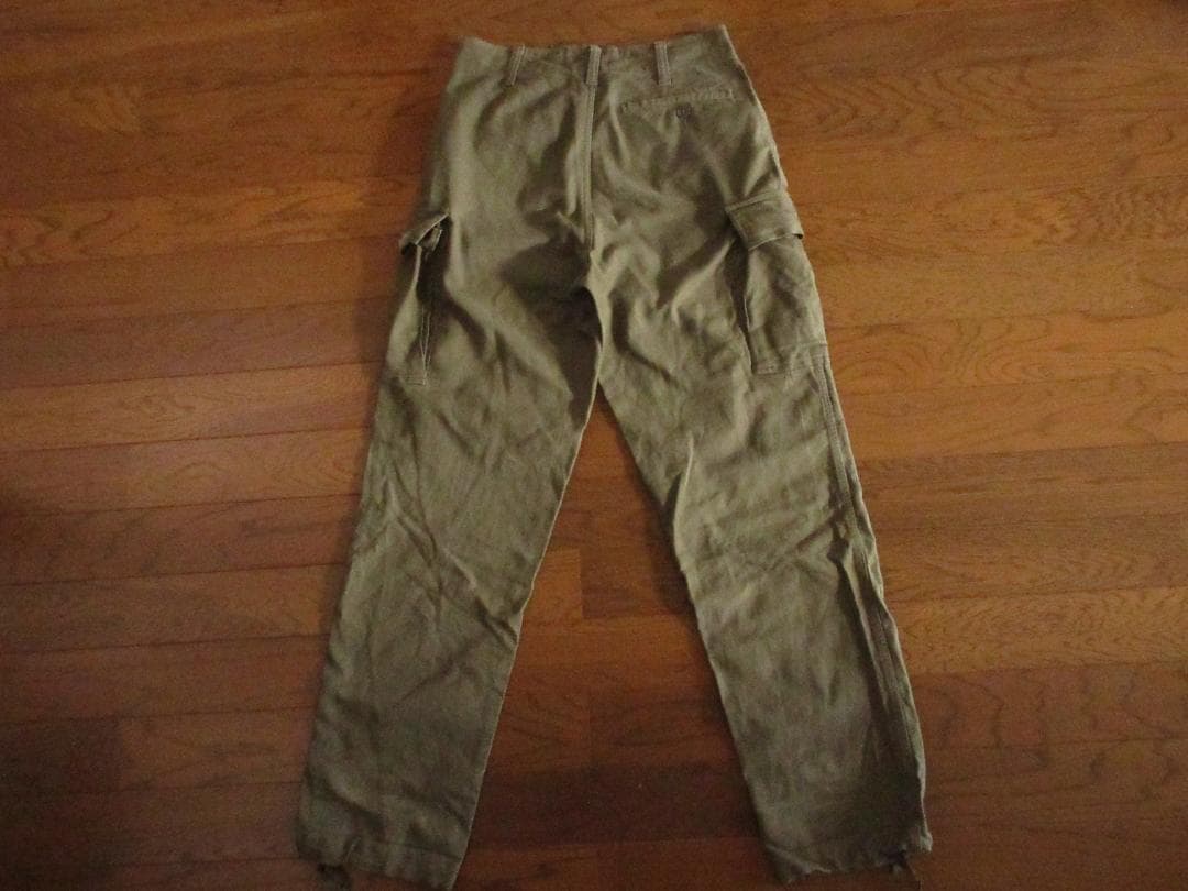 ★美品ドイツ軍'90sモールスキン6Pカーゴパンツ12