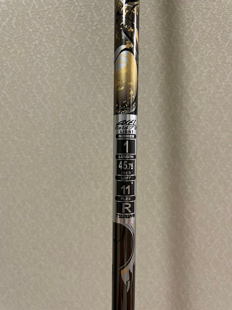 AXEL Gold III ドライバー 11° Rフレックス 45.75インチ