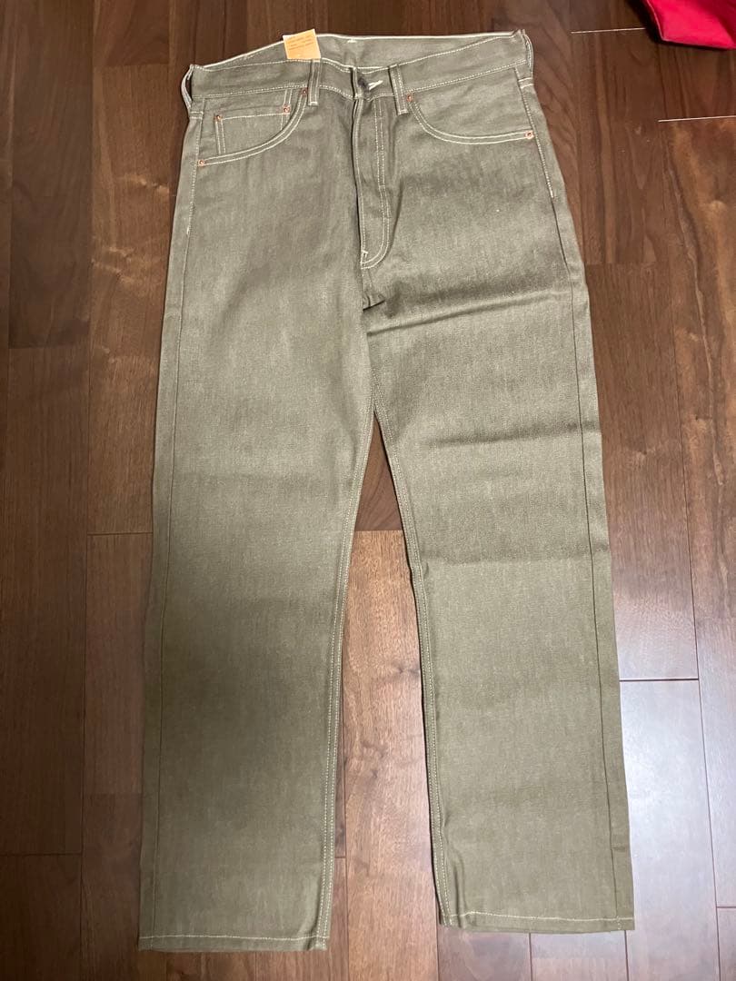 【激レアカラー】levi's 501 W32 L30 リジッド【デッドストック】