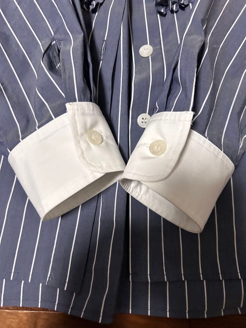 最終値下rosymonster kale frill stripe shirt