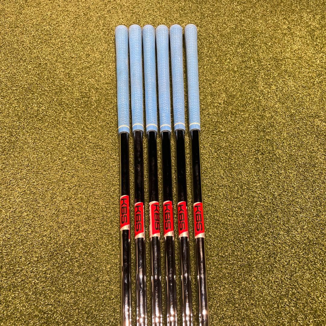 KBS S-TAPER 115 シャフト　6本セット