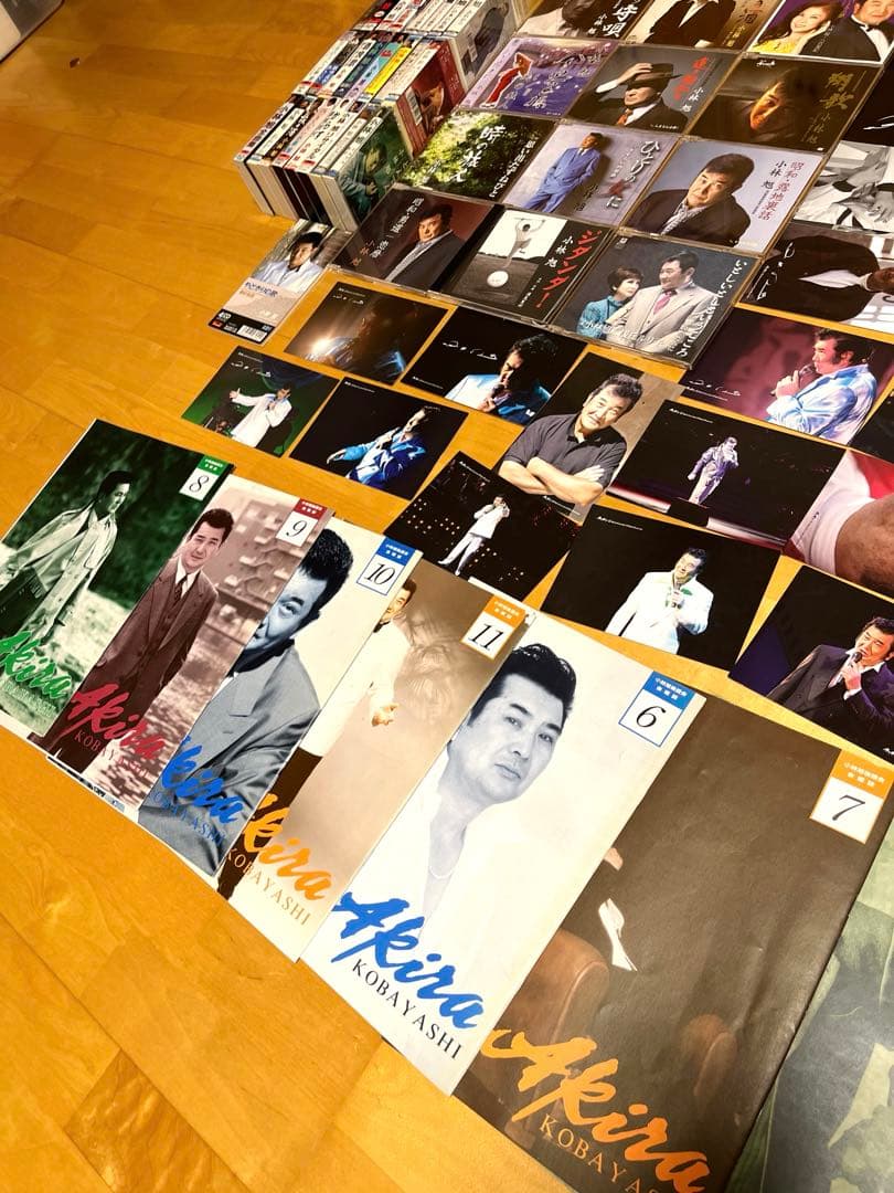 小林旭　後援会　CD カセット　大量セット