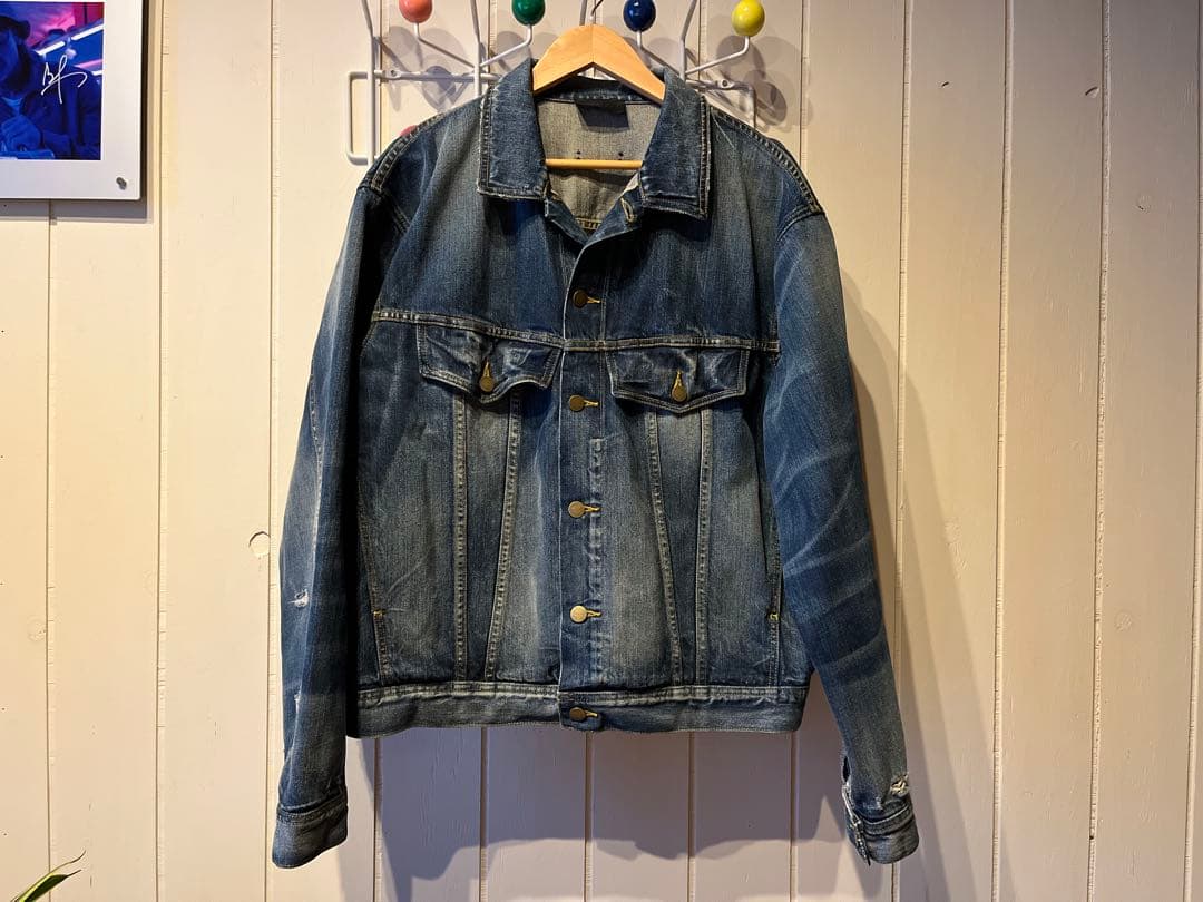 Fear of God 7th 3year ヴィンテージ デニムジャケット　L