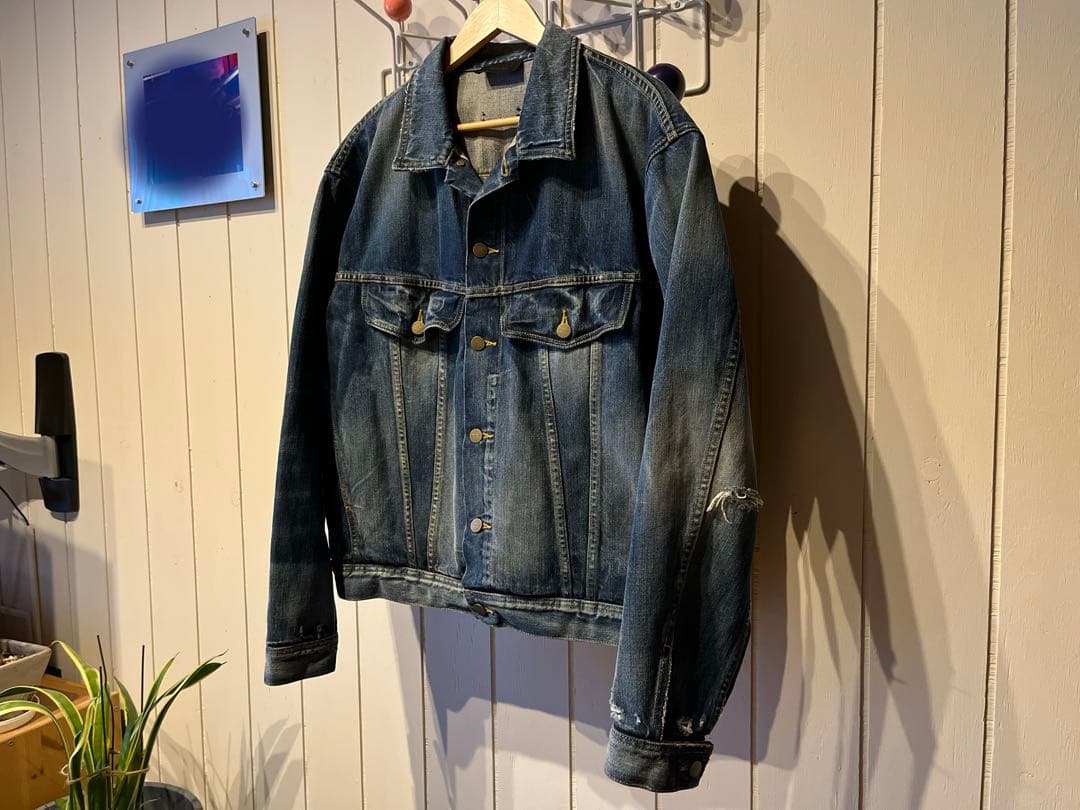 Fear of God 7th 3year ヴィンテージ デニムジャケット　L