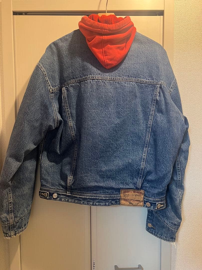 [希少]80〜90年代ラルフローレン POLO COUNTRY デニムジャケット