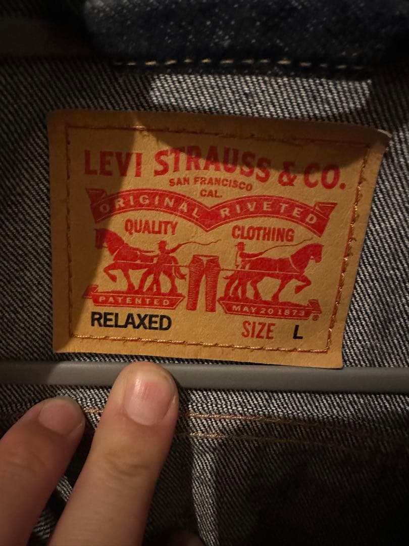 LEVI'S リラックスフィット Gジャン Lサイズ