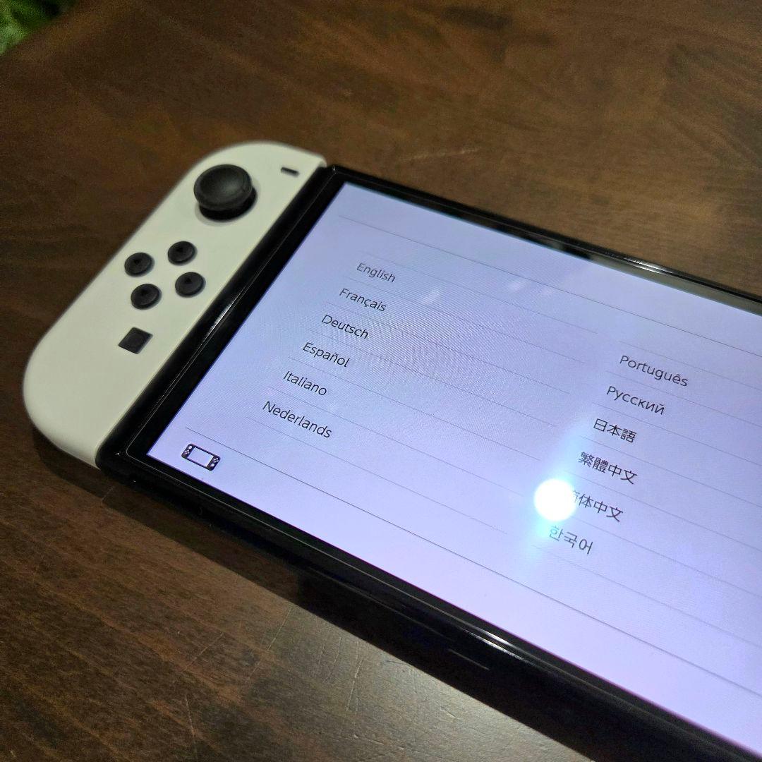 【美品】Nintendo Switch 有機ELモデル 本体 付属品完備