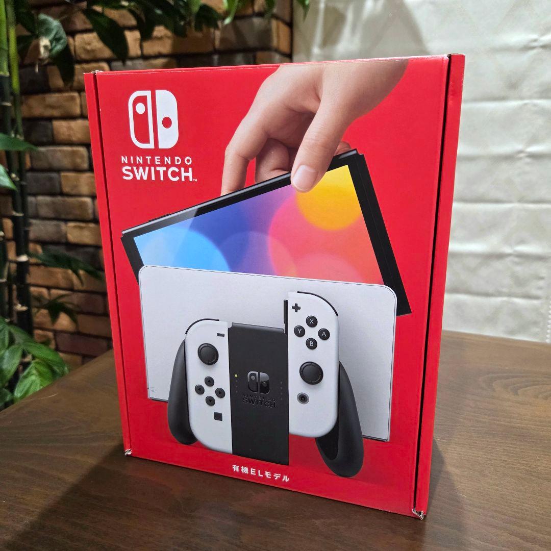 【美品】Nintendo Switch 有機ELモデル 本体 付属品完備