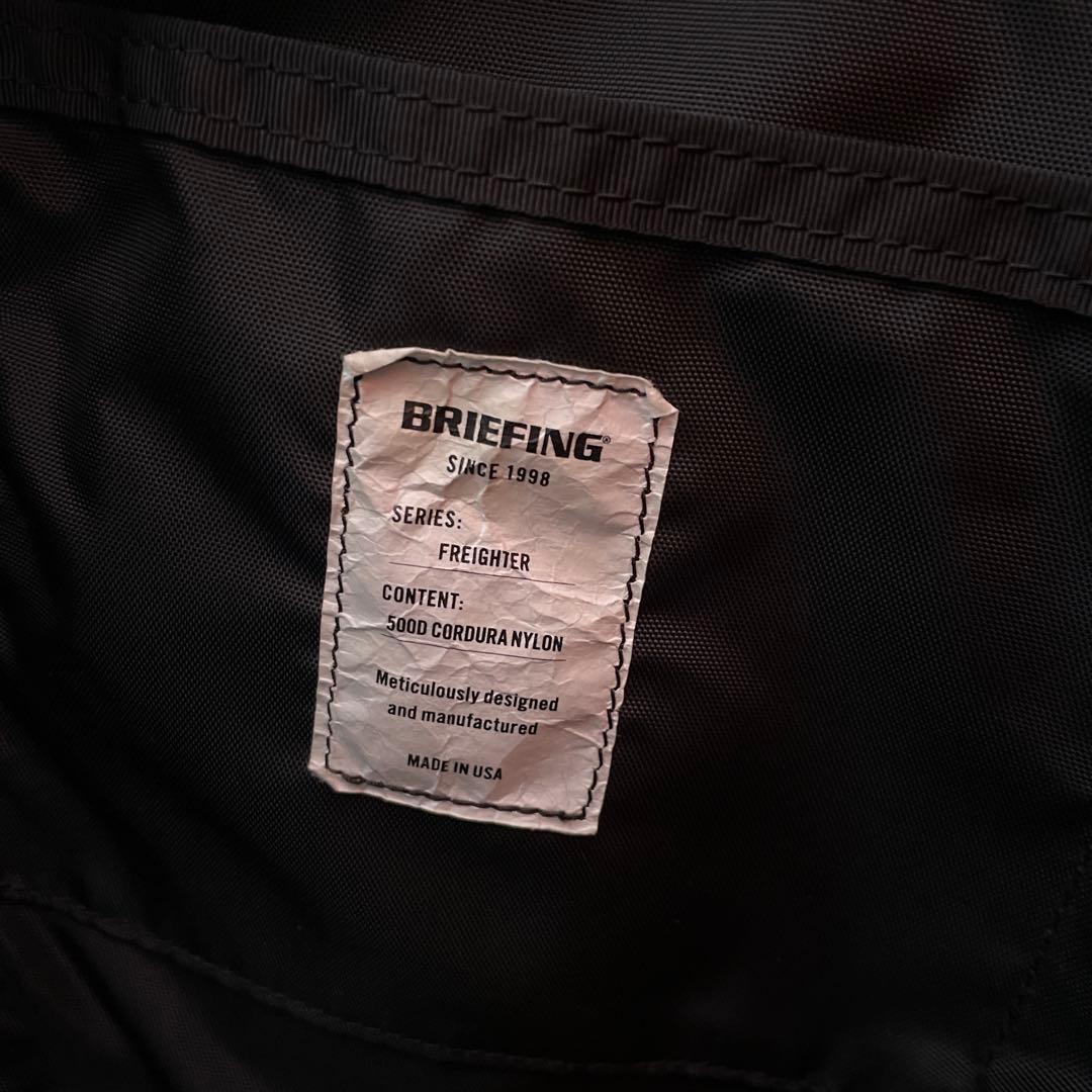 【美品】BRIEFING FREIGHTER ARMOR TOTE ブラック