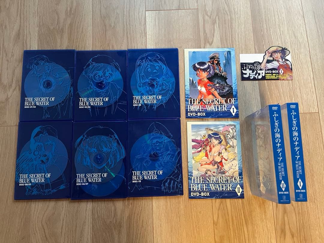 ふしぎの海のナディア DVD-BOX 全6枚セット