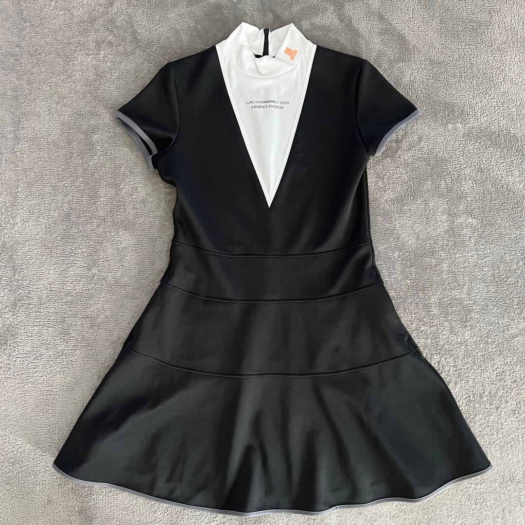 LANVIN SPORT ランバンスポール　モックネック　ワンピース　ゴルフ