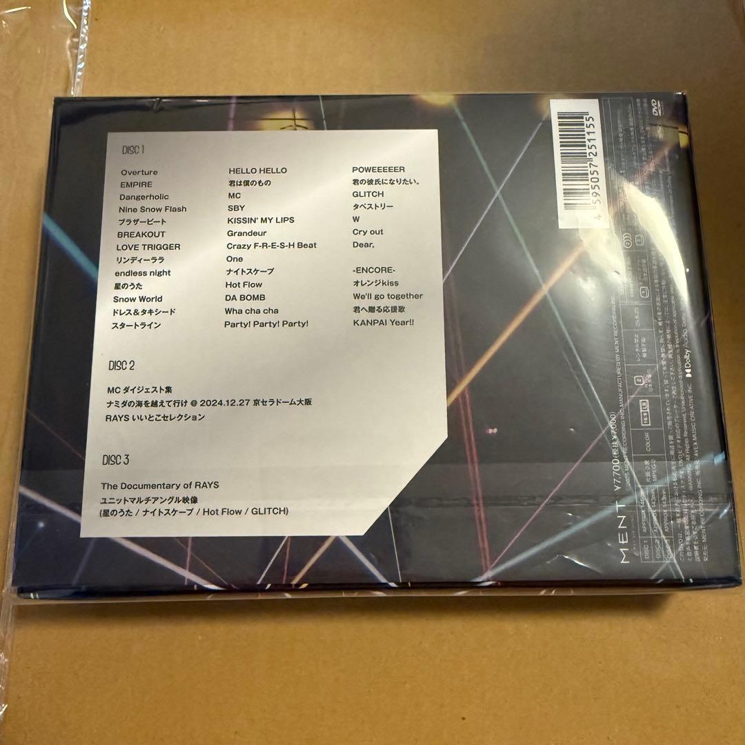 初回盤 RAYS DVD Man スノーマン