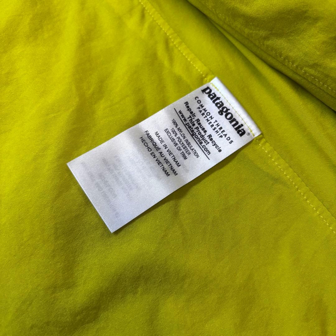 【L】patagonia パタゴニア ナノエアベスト 中綿 グリーン