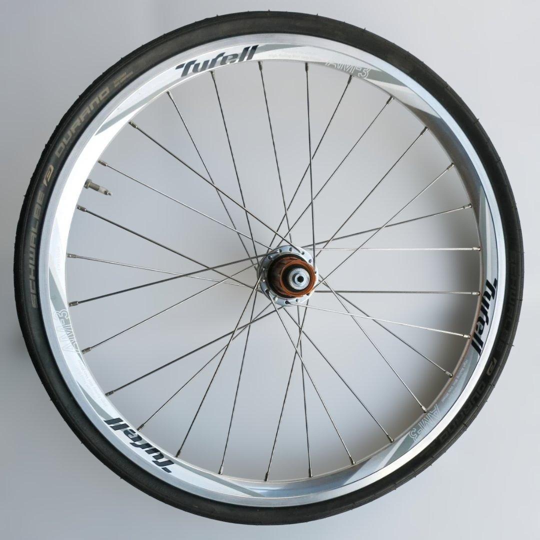 ★Tyrell タイレル 20インチ 451ホイール AM-3 タイヤ付き美品☆