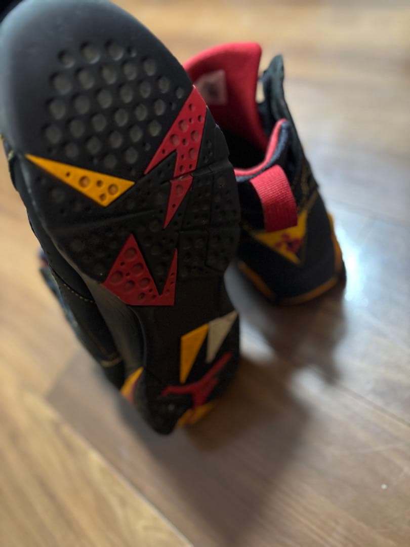 Air Jordan 7 ブラック/レッド/イエロー US 8