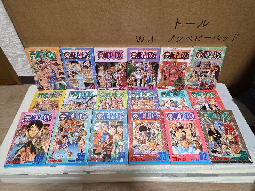 ONE PIECE ワンピース 英語版 洋書 1-61 巻