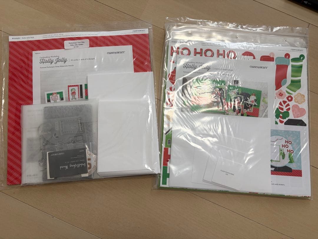 Close to my HEART スタンプ、カード、アルバム材料一式