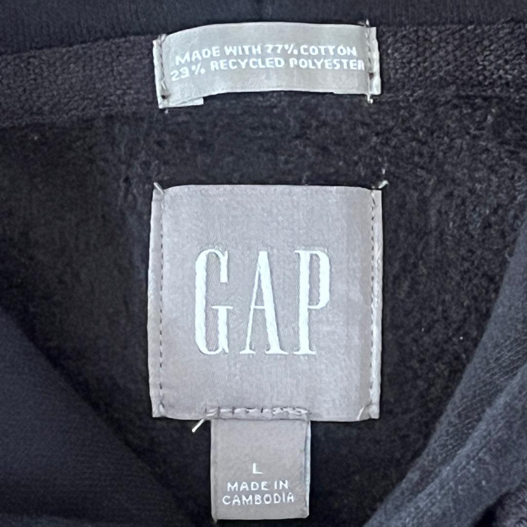 GAP パーカー リフレクター SNS 光る L ギャップ