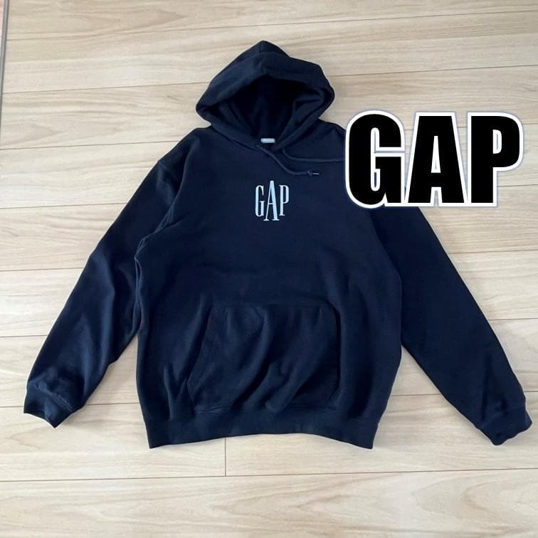 GAP パーカー リフレクター SNS 光る L ギャップ