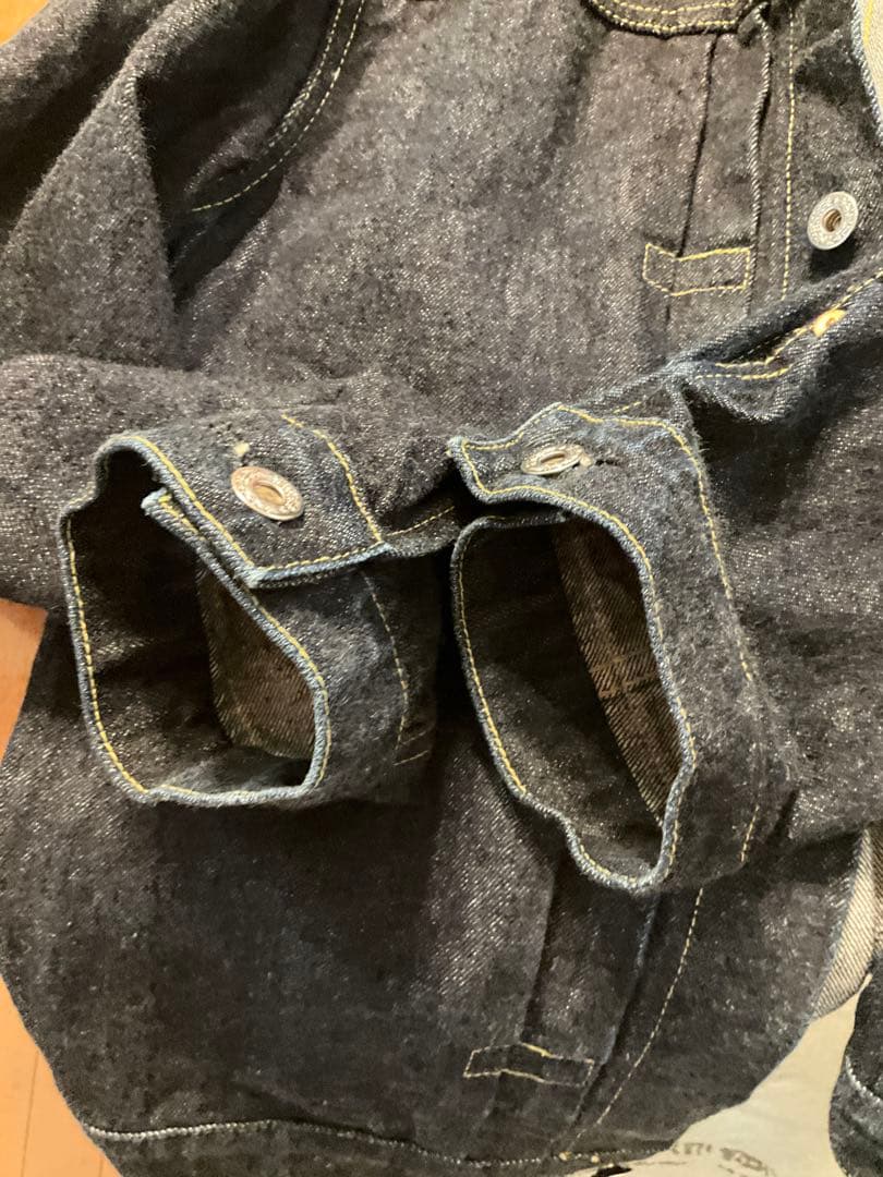 TCB Jeans s40s大戦デニムジャケット　サイズ44 Tバック