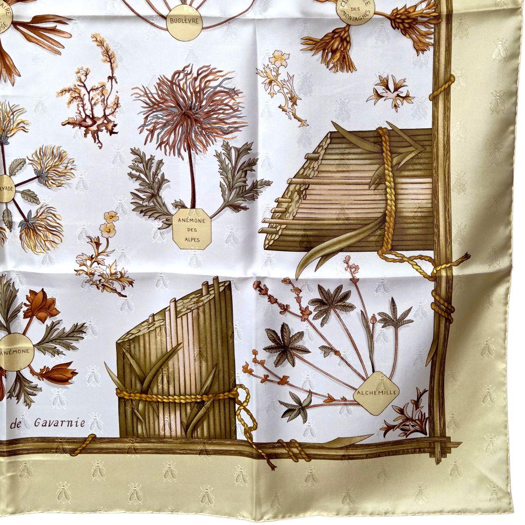 エルメス カレ ガヴァルニー圏谷の押し花 Herbier de Gavarnie