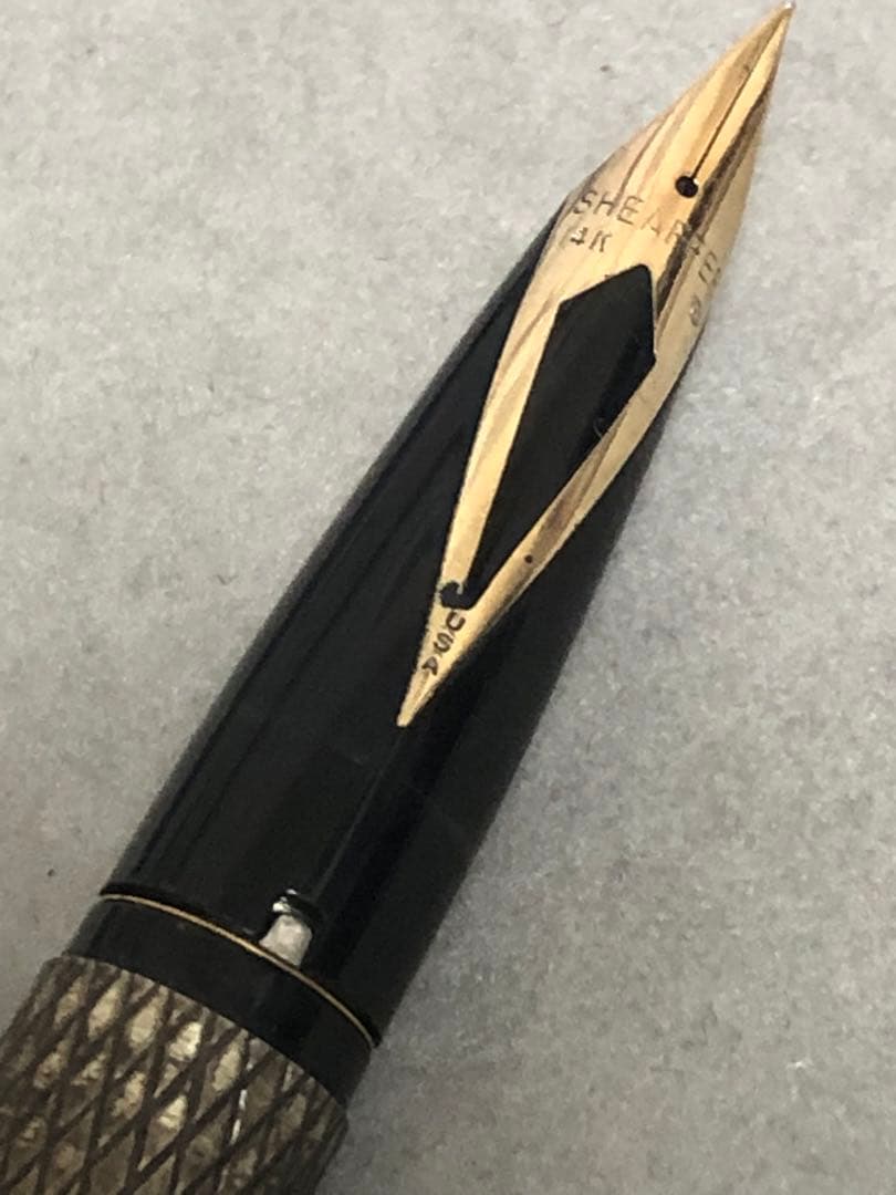 m*り様 SHEAFFER 万年筆　silver 14K シェーファー