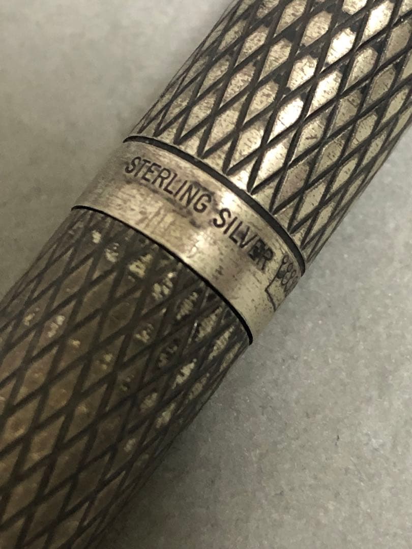 m*り様 SHEAFFER 万年筆　silver 14K シェーファー