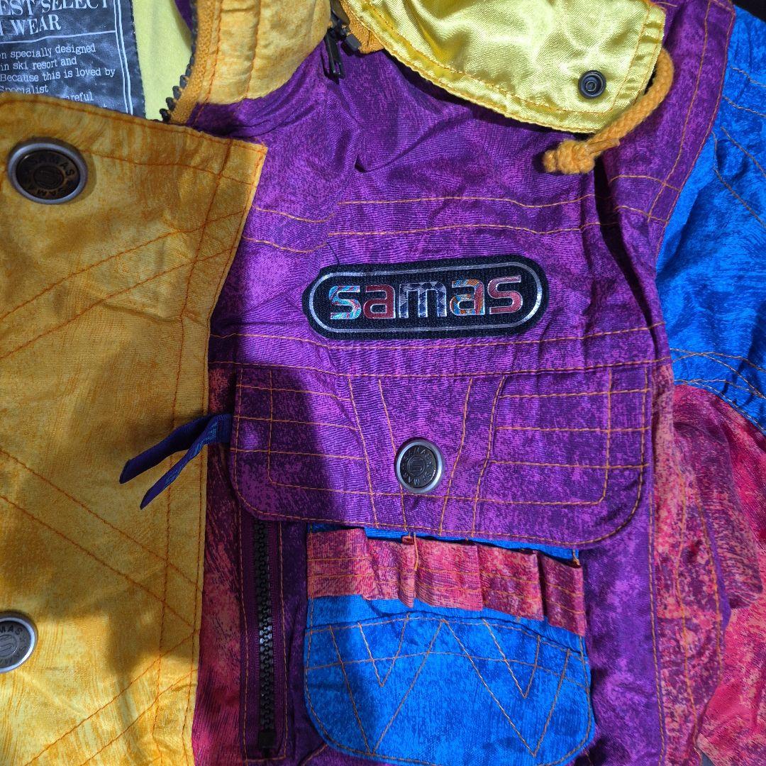 【超希少・イタリア製】SAMAS ヴィンテージ スキーウェア 上下セット　ニット