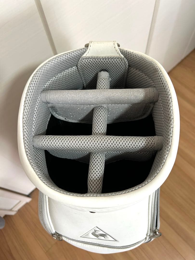 le coq sportif ゴルフバッグ ホワイト