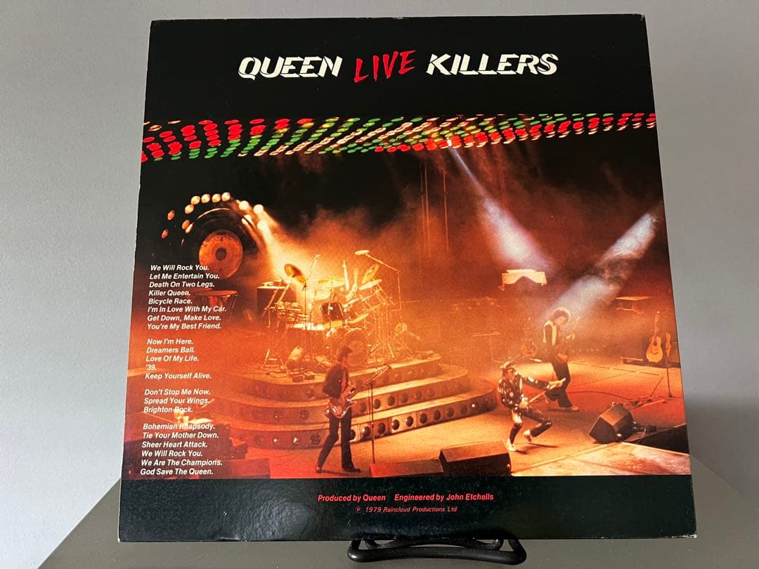 クイーン LIVE KILLERS LPレコード