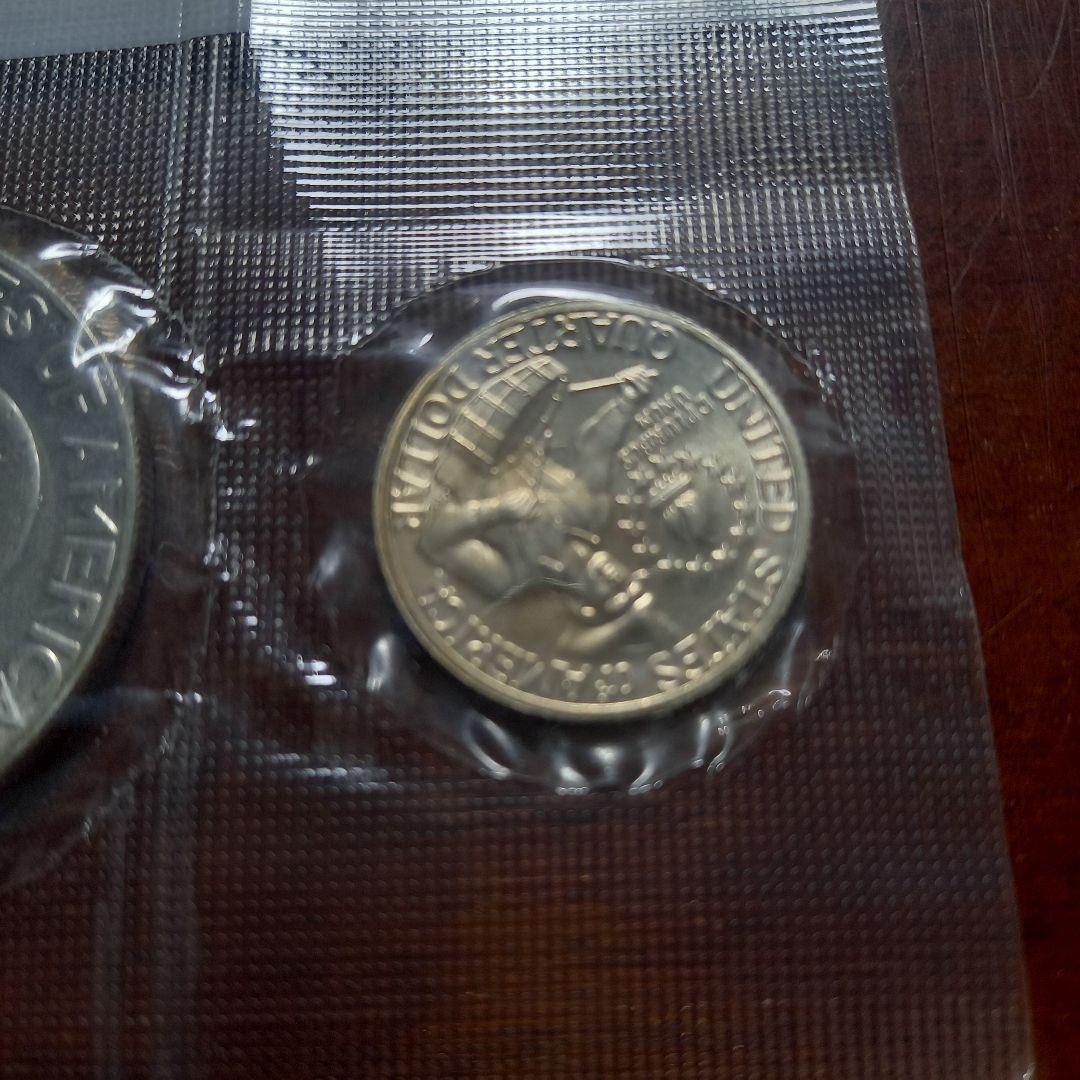 銀貨 アメリカ合衆国 1976年 記念銀貨 3枚セット 本物保証