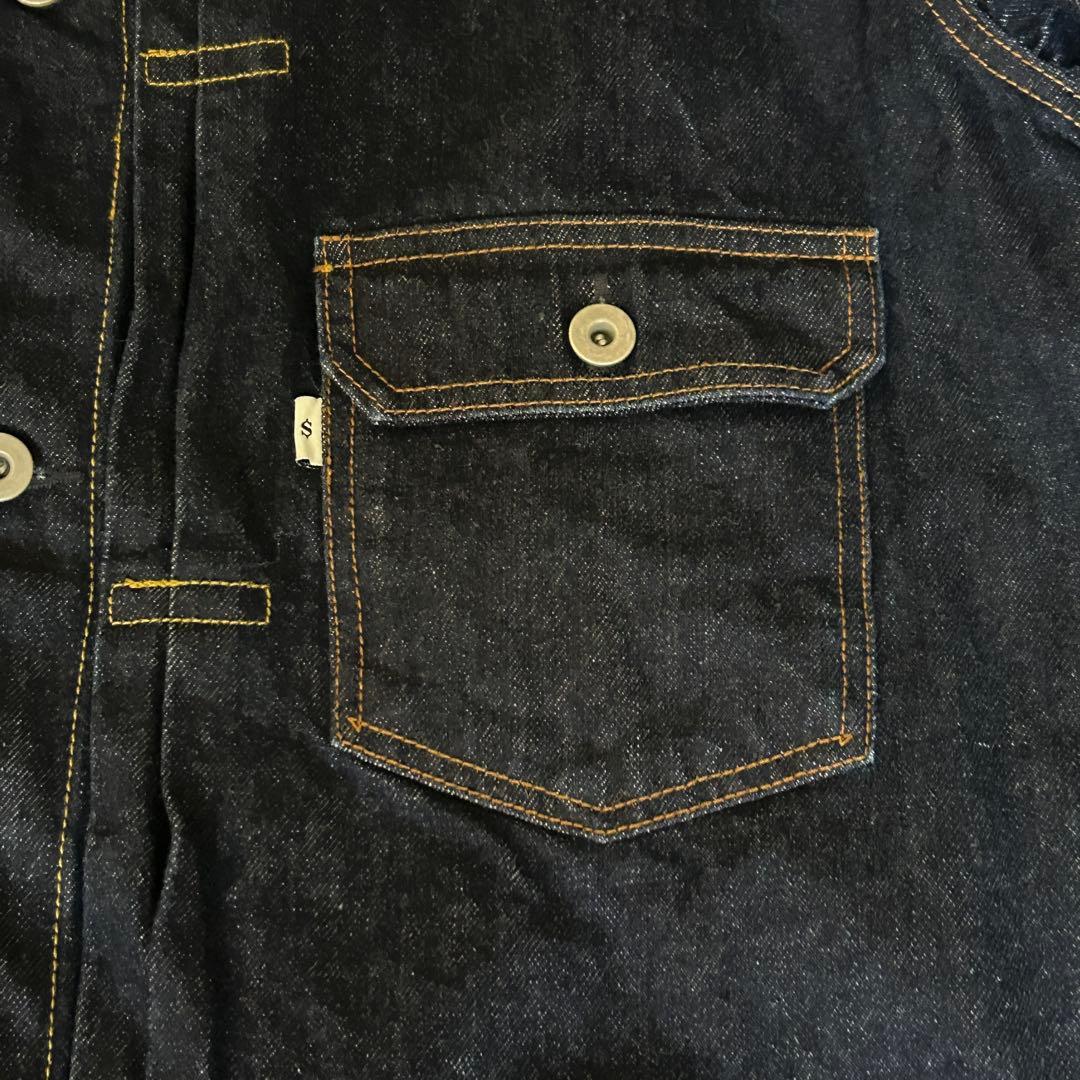 Salt&Pepper 1st デニムジャケット Tバック濃紺 XL
