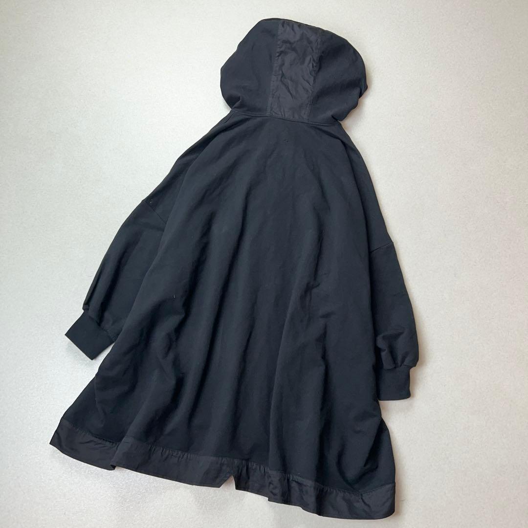 /Ed様FRAPBOIS 異素材切り替え　リブ付き　パーカー　ジャンパー　コート