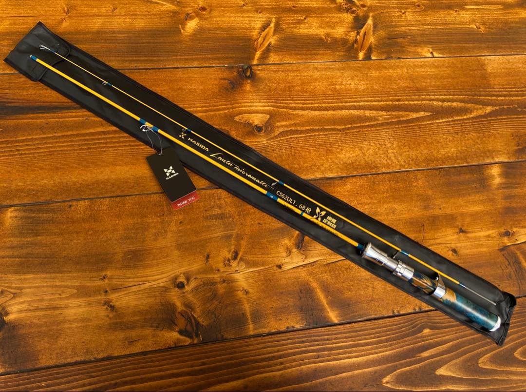 トラウトロッド　ベイトロッド　C562UL ウッドグリップ スタビライズドウッド