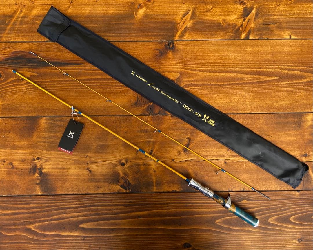 トラウトロッド　ベイトロッド　C562UL ウッドグリップ スタビライズドウッド