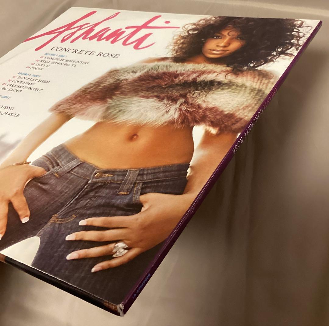 (USED)ASHANTI ‎ CONCRETE ROSE 2枚組レコードLP