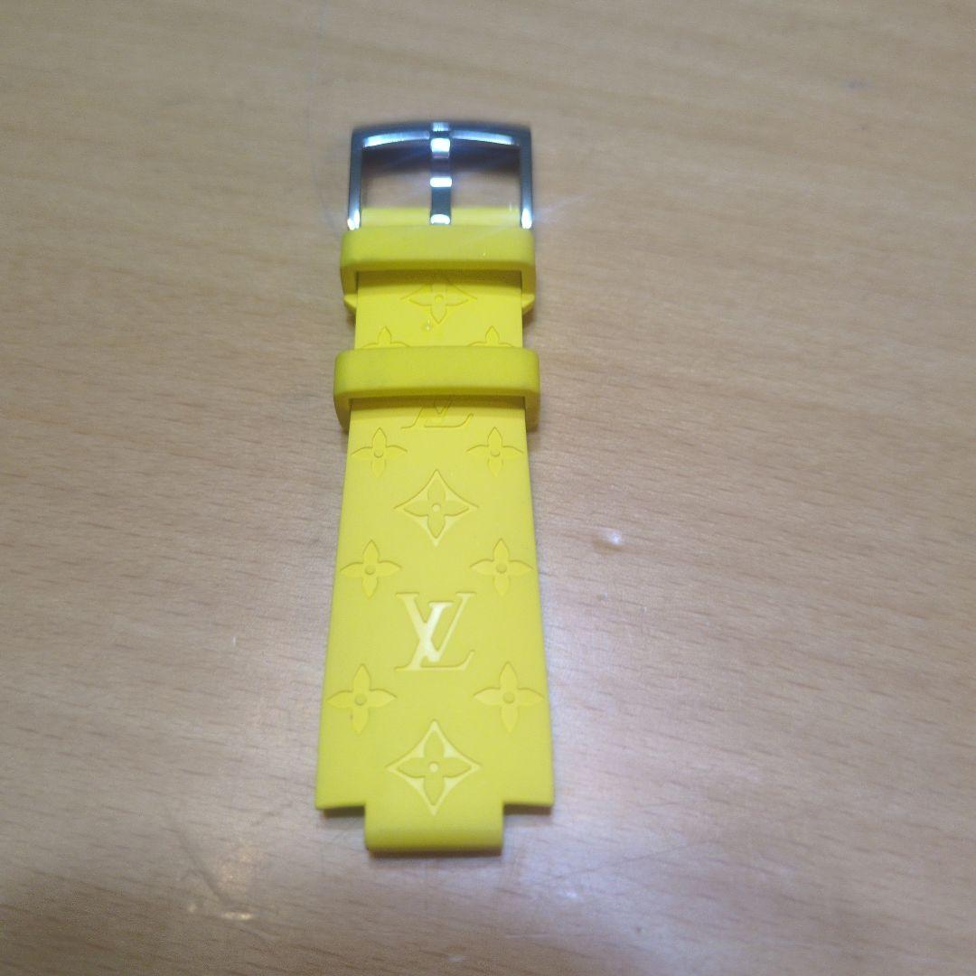 LOUIS VUITTON タンブールラバーベルトイエローMサイズ