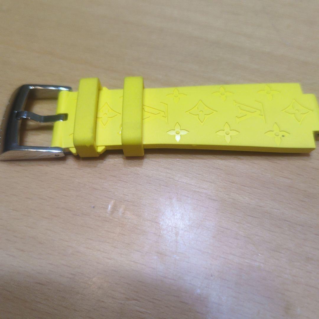 LOUIS VUITTON タンブールラバーベルトイエローMサイズ