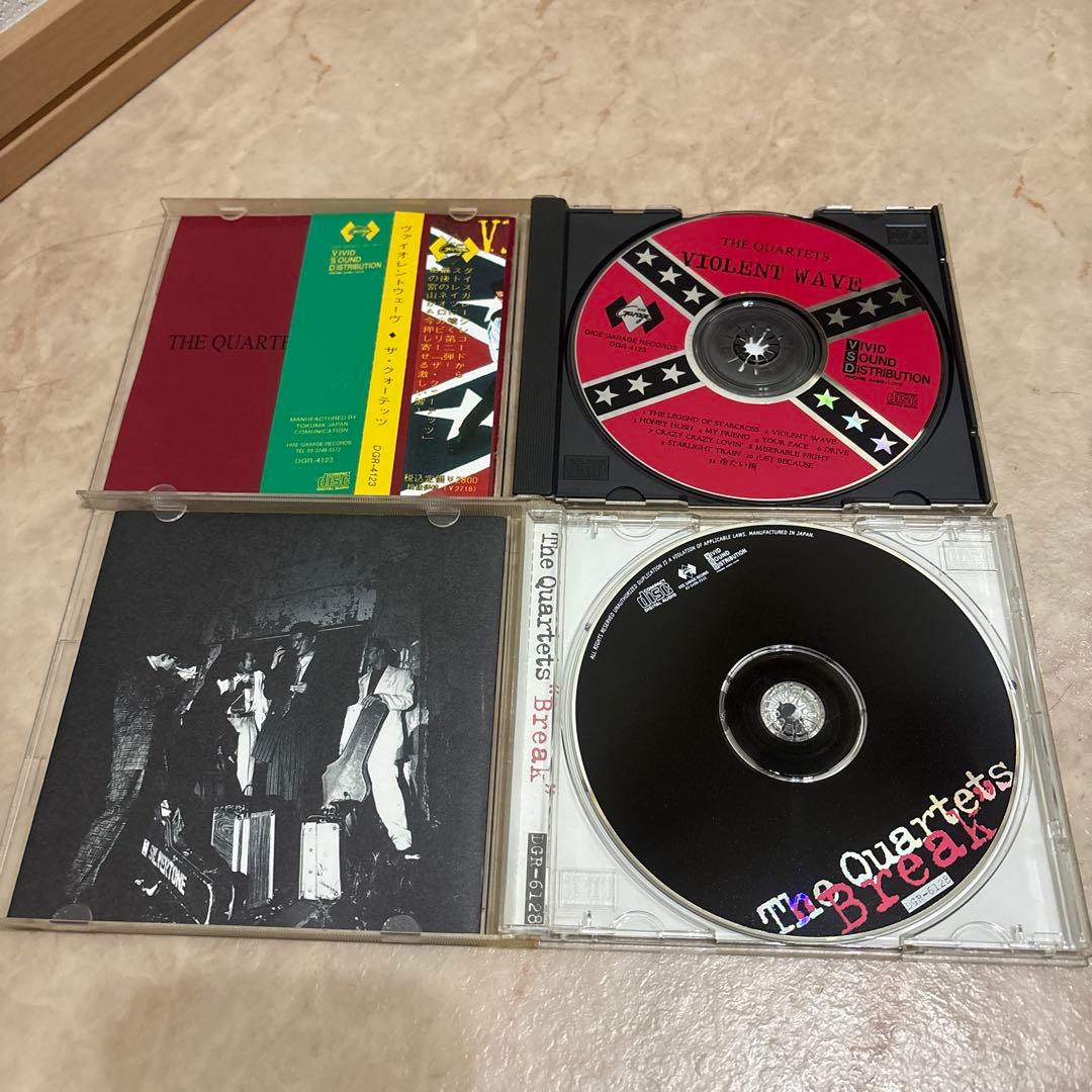 THE QUARTETS クォーテッツ　ロカビリーCD 2枚セット