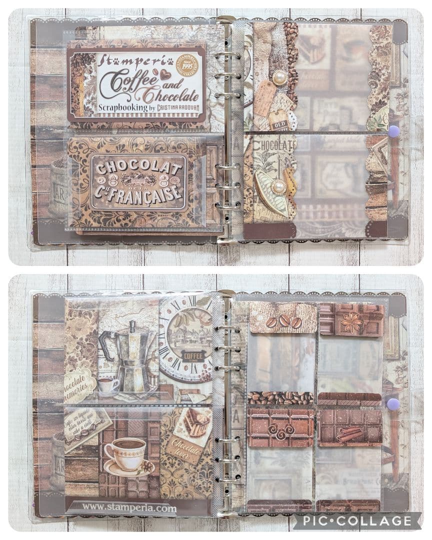 おすそ分けファイル♡ スタンペリア・Coffee＆Chocolate♡A5サイズ